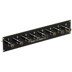 Modul patch panel BNC 8 porturi cu regletă fixare cablu coaxial