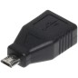 Adaptor cuplă micro USB - USB mamă 