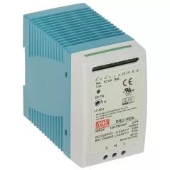 DRC-100A Mean Well sursă DIN cu back-up, 13.8V, 4.5A - 1