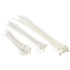 Set 60 coliere cablu din plastic 100/150x2.5, 200x3.5mm - 1
