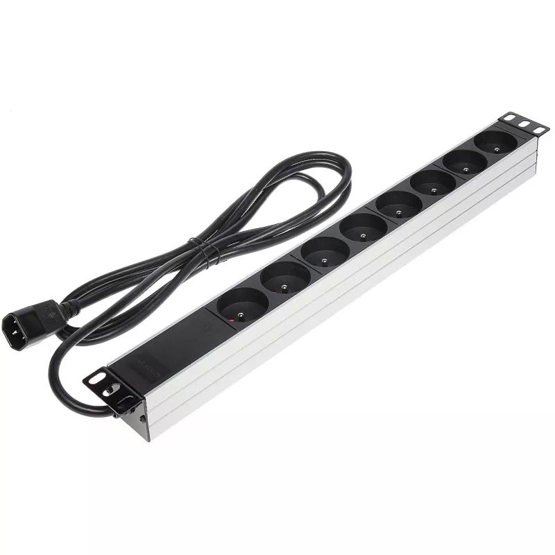 PDU 8 prize 2 m cablu cu conector UPS IEC320 C14 - 1 PDU 8 prize 2 m cablu cu conector UPS IEC320 C14 - 1