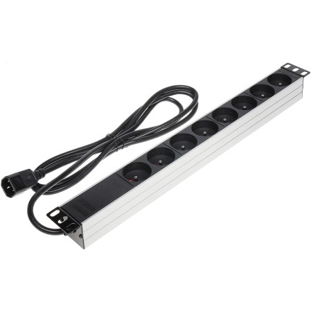 PDU 8 prize 2 m cablu cu conector UPS IEC320 C14 - 1 PDU 8 prize 2 m cablu cu conector UPS IEC320 C14 - 1