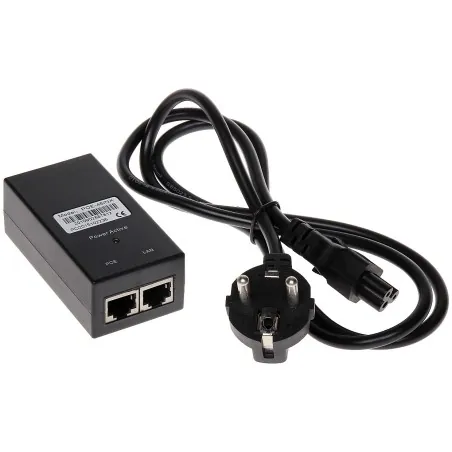 Injector PoE 802.3at 48V 24W pentru alimentare camere IP, routere, AP  - 1