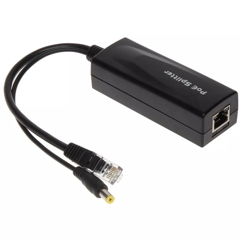 Convertor tensiune 48V/12V 2A POE-802.3AT/24 (alimentare+date pe UTP pentru camere ne-PoE) - 1 Convertor tensiune 48V/12V 2A POE-802.3AT/24 (alimentare+date pe UTP pentru camere ne-PoE) - 1