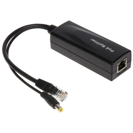 Convertor tensiune 48V/12V 2A POE-802.3AT/24 (alimentare+date pe UTP pentru camere ne-PoE) - 1 Convertor tensiune 48V/12V 2A POE-802.3AT/24 (alimentare+date pe UTP pentru camere ne-PoE) - 1