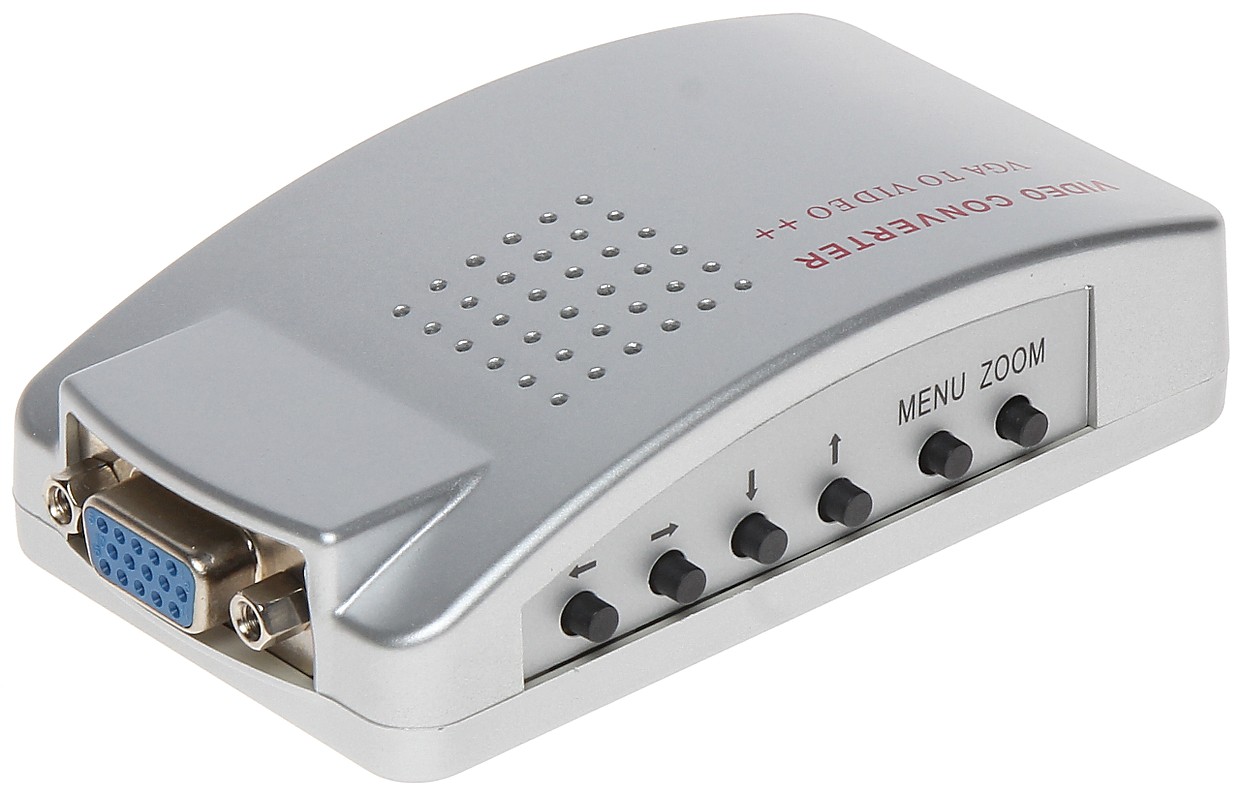 Convertor video VGA la video compozit cu mufa RCA AX-2560