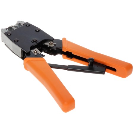 Clește sertizare RJ45, RJ12, RJ11HT-500R/C rețea+telefon  - 1