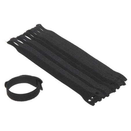Bandă cu arici/ velcro OPR-200X12 10 buc pentru organizare cabluri  - 1