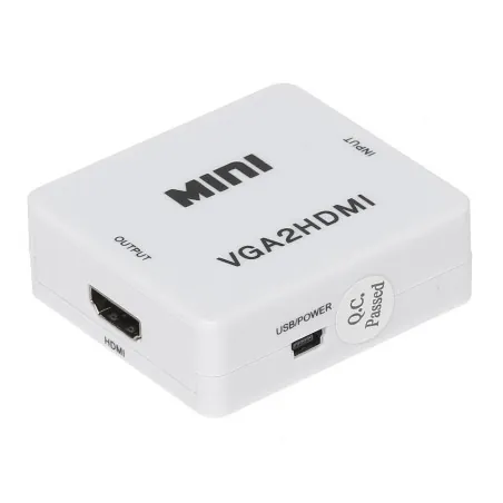 Convertor video VGA+audio stereo FullHD 1080p la HDMI mini - 1 Convertor video VGA+audio stereo FullHD 1080p la HDMI mini - 1
