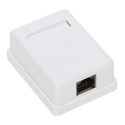Priză rețea RJ45 Cat.6 aplicată, 1 port RJ45-G1/6 - 1 Priză rețea RJ45 Cat.6 aplicată, 1 port RJ45-G1/6 - 1
