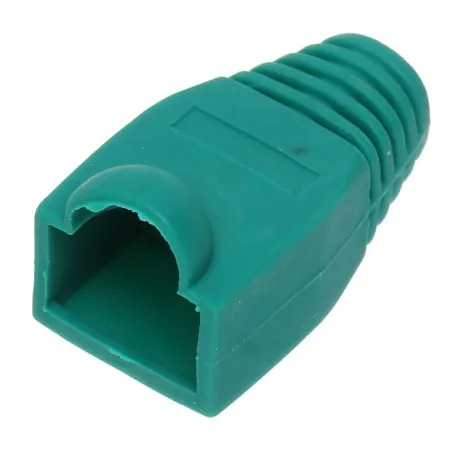 Protecție mufă RJ-45 verde WP-G(10 buc)  - 1