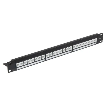 Patch Panel Cat.6 UTP keystone 24 module - 1 Patch Panel Cat.6 UTP keystone 24 module - 1