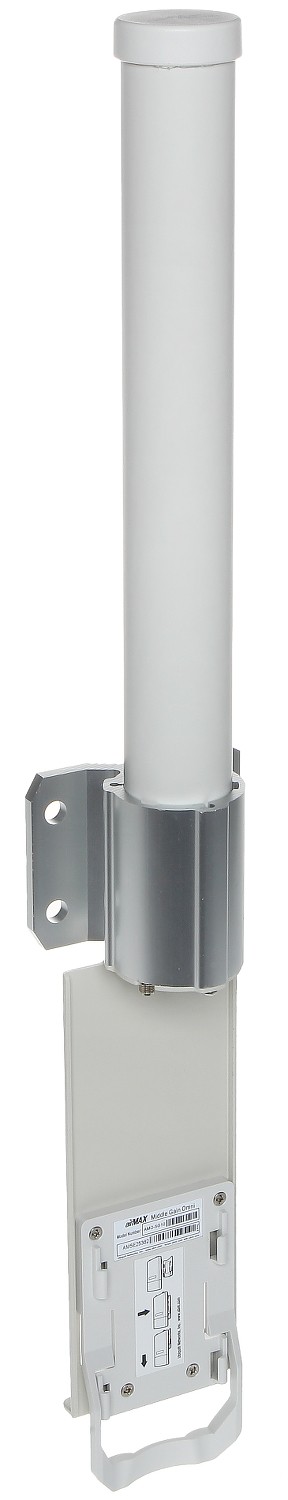 Ubiquiti 5GHz AirMax Dual Omni antenna, AMO-5G10; 10dBi; Dual polarization; montare perete; uz exterior; Max VSWR 1.6:1, White.