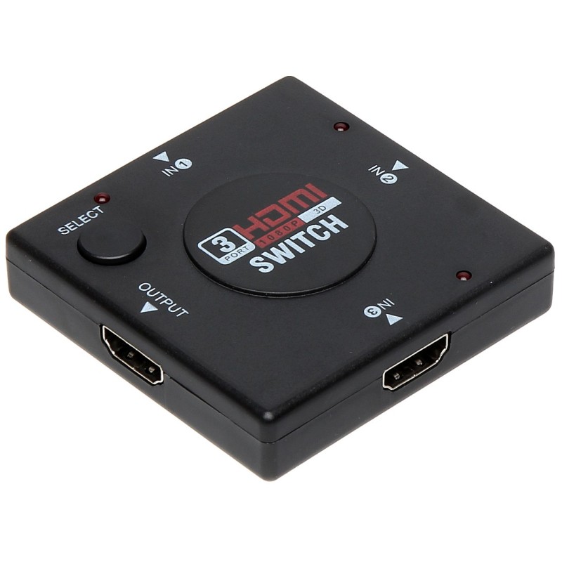 Switch HDMI 1.3b 3 intrări 1 ieșire HDMI-SW-3/1 - 1