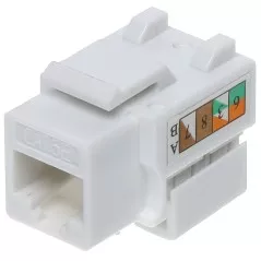 Conector RJ-45 UTP jack Cat.5e Keystone no-tool FX-RJ45-54 - 1
