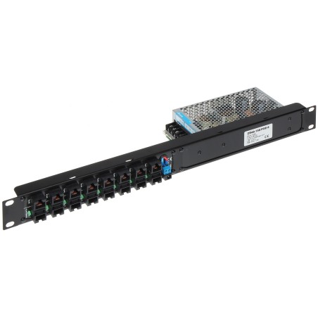 Injector POE rackabil 8 porturi cu sursă ZR48-158/POE-8 48 V DC 3.3 A DELTA - 1 Injector POE rackabil 8 porturi cu sursă ZR48-158/POE-8 48 V DC 3.3 A DELTA - 1