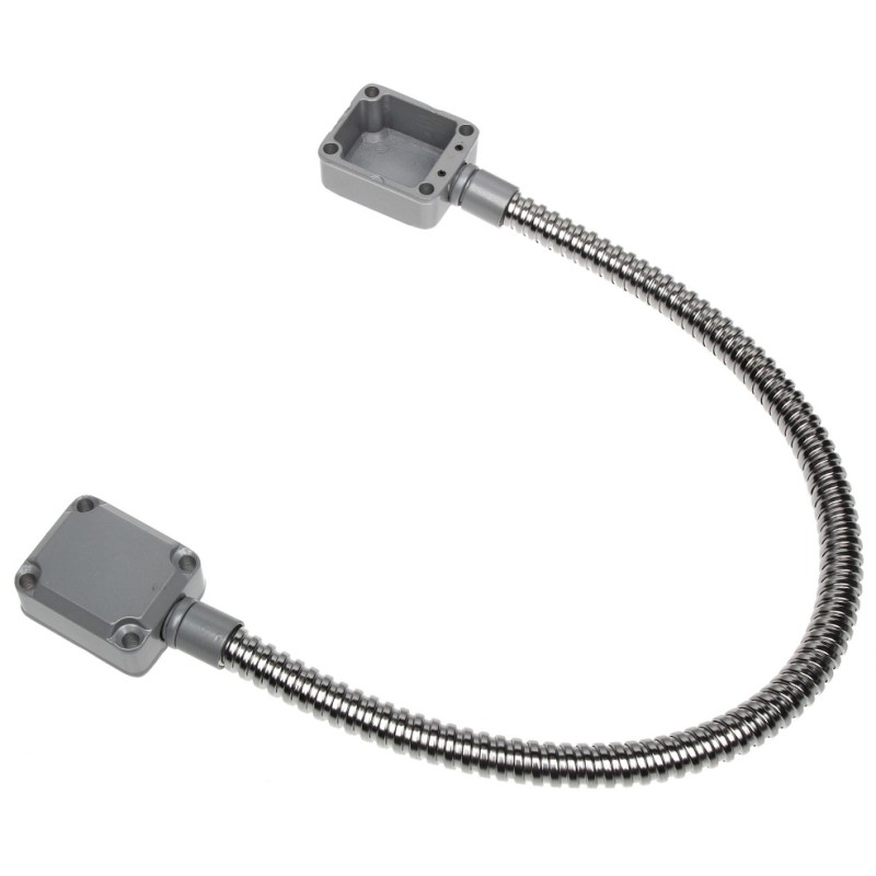 Protecție metalică cablu KP-8X450 flexibilă aplicată - 1