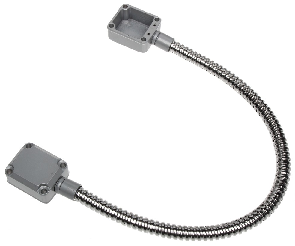 Protecție metalică cablu KP-8X450 flexibilă aplicată