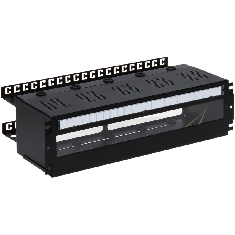Tablou electric rackabil 3U/160mm cu șină DIN - 1 Tablou electric rackabil 3U/160mm cu șină DIN - 1