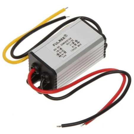 Convertor DC intrare 24 V ieşire 12VDC 2A DCDC-2412/2 - 1 Convertor DC intrare 24 V ieşire 12VDC 2A DCDC-2412/2 - 1