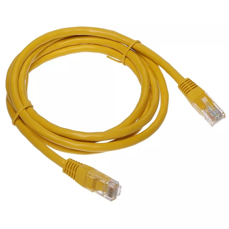 Patchcord UTP Cat.6 galben - 1.5m - 1