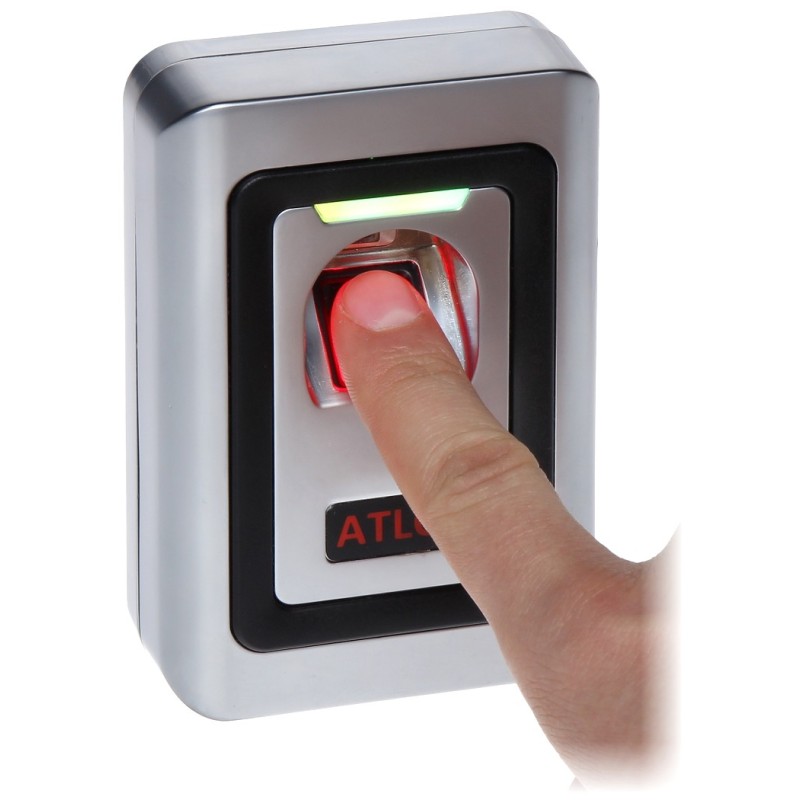 Controller acces biometric+RFID 125 kHz ATLO-RFM-501 2000 utilizatori 1000 amprente - 1