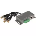 Video balun 4 canale 5 MP pasiv cu conectori BNC cu fir TR-4M  - 1