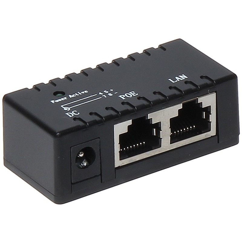 Injector PoE pasiv 10/100mbps 12-48V POE-UNI/2C - 1 Injector PoE pasiv 10/100mbps 12-48V POE-UNI/2C - 1