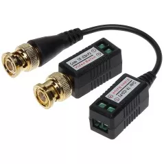 Set video balun pasiv 4K TR-1CD aurit - 1