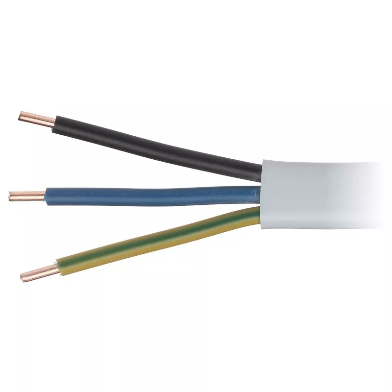 Cablu electric plat YDYP-3X2.5 cupru solid - 1