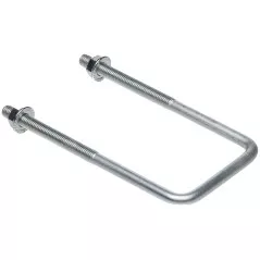 Bridă metalică pătrată CYB-60/M8X140