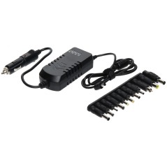 Convertor stepup auto 12-28Vdc la 12-24Vdc 90W cu multiple mufe - 1