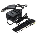 Convertor stepup auto 12Vdc la 15-24Vdc 90W cu multiple mufe  - 1