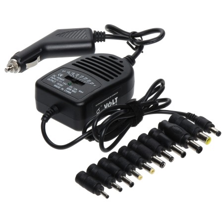 Convertor stepup auto 12Vdc la 15-24Vdc 90W cu multiple mufe  - 1
