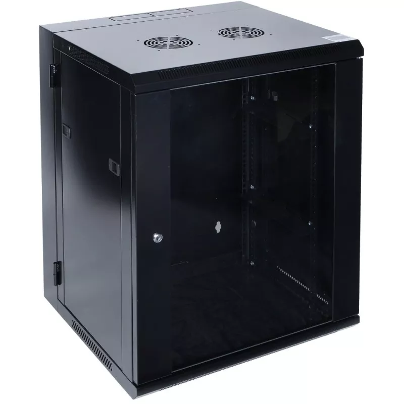 Rack wallmount 15U cu două deschideri EPRADO-R19-15U/2S - 1