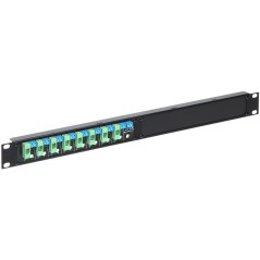 Distribuitor alimentare 8x1A cu siguranțe fuzibile LZ-8P/R19 rackabil