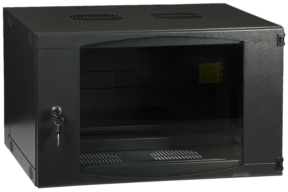 Rack 6U wallmount, cu două deschideri adâncime 450mm