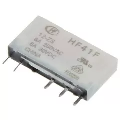 Releu 30 V DC / 250 V AC 6A 1xNO/NC P-HF41F-012-ZS comanda 12V - 1