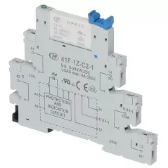 Modul releu montaj DIN 12VDC 6A PK-41F-1Z-C2-1/12V - 1