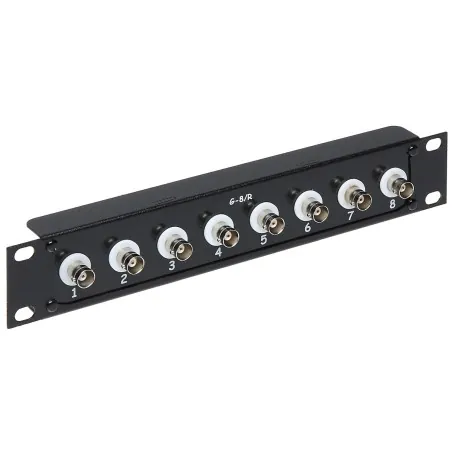 Patch panel BNC 8 porturi izolate Rack 10 inch DELTA - 1
