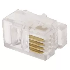 Mufă receptor telefon RJ9(100 buc) - 1