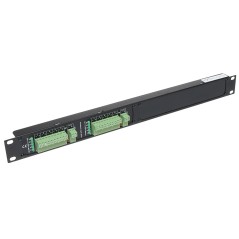 Distribuitor alimentare rackabil 12x2.5A cu protecție PTC LZ-10/POL/R19