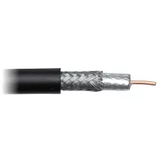 Cablu coaxial de exerior CTF-113/100 cu gel conductor central 1.13mm cupru integral - 1