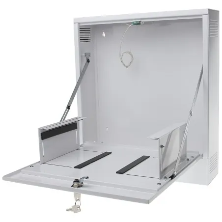 Carcasă montaj DVR AWO-529W 500x435x130 mm verticală cu yală și tamper PULSAR - 1 Carcasă montaj DVR AWO-529W 500x435x130 mm verticală cu yală și tamper PULSAR - 1