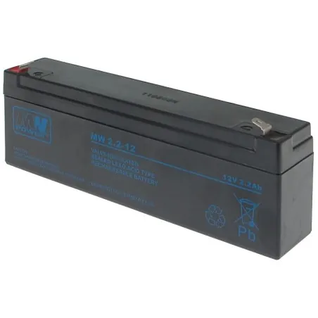 Acumulator 12V/2.2Ah AGM terminal T1 177x60x34mm  - 1