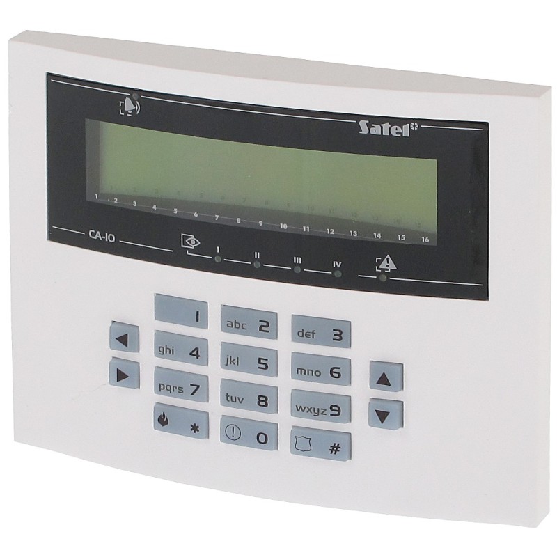 Tastatură de alarmă Satel CA-10-KLCD-L - 1