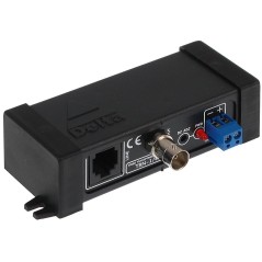 Video balun 5 Mpix activ cu stabilizator tensiune 12V TRN-1/400A