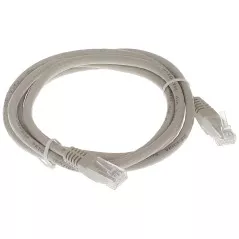 Patchcord UTP Cat.6 gri - 1.5m - 1