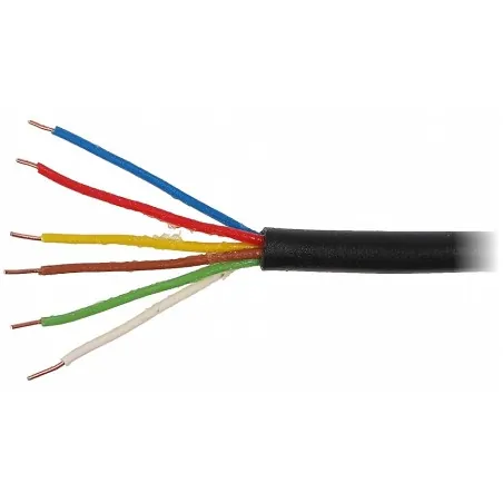 Cablu alarmă 6x0.5 YTDY de exterior cu gel Cupru integral   - 1