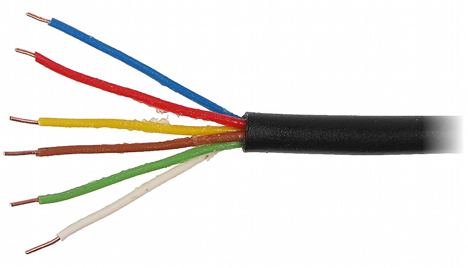 Cablu alarmă 6x0.5 YTDY de exterior cu gel Cupru integral